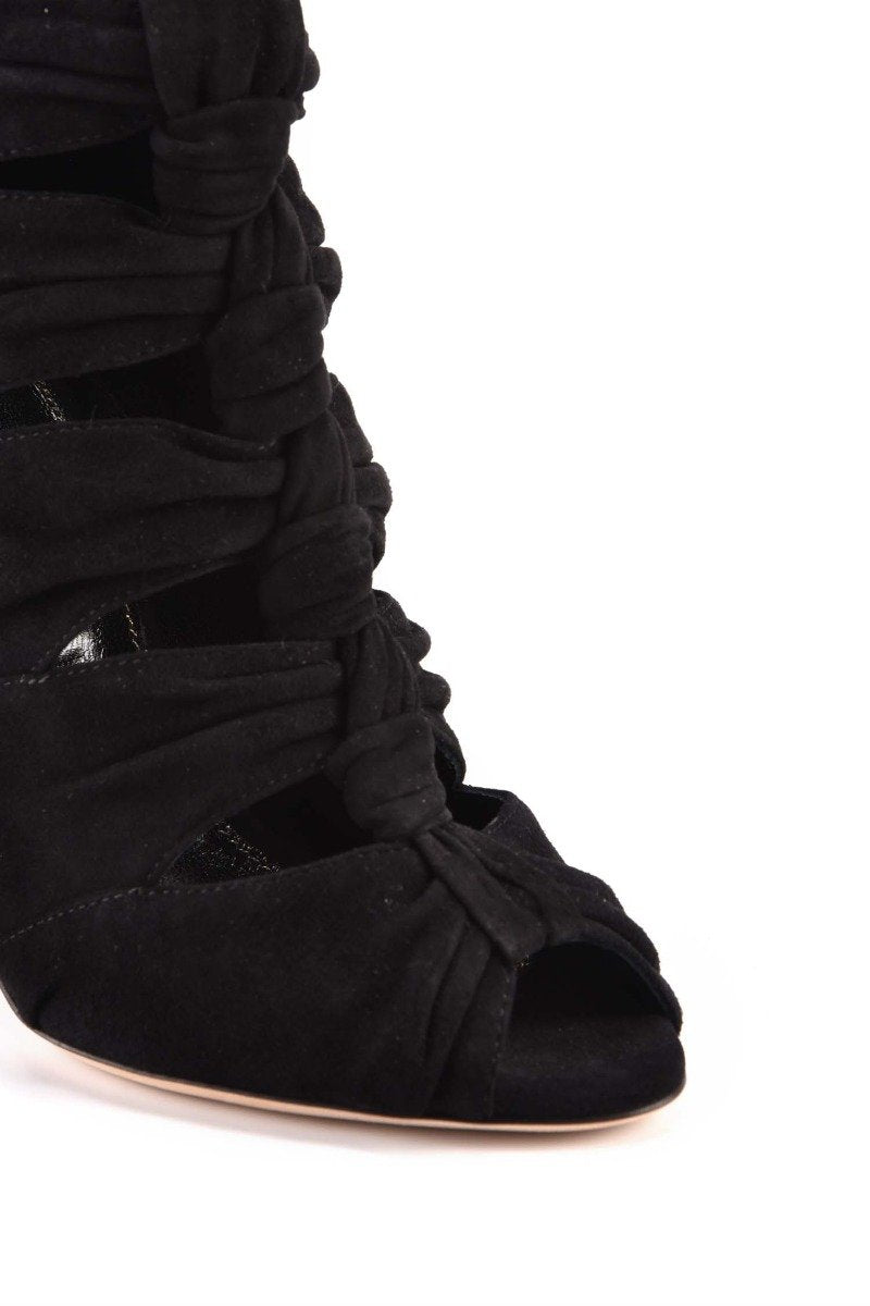 Divine Ankle Boots High Heels Women Fashion Basic Black