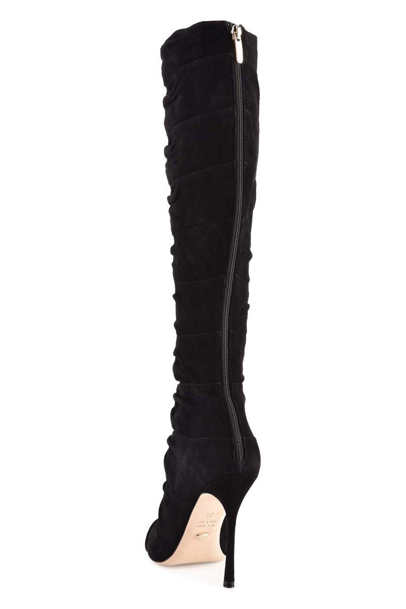 Divine Boots Leather Women High Heels Boots Fashion