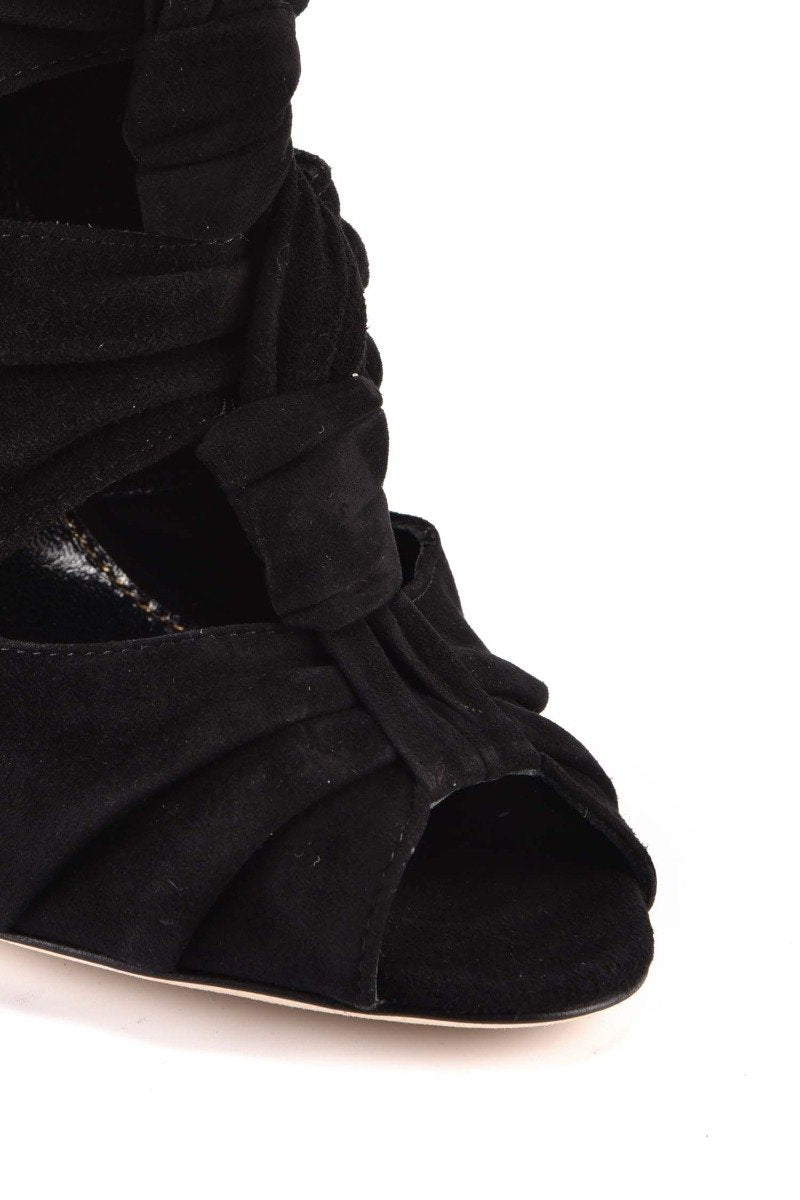 Divine Boots Leather Women High Heels Boots Fashion