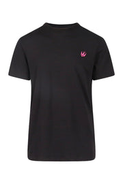 Swallow Badge T-Shirt Men Fashion MCQ Cotton Short Sleeve Top Casual