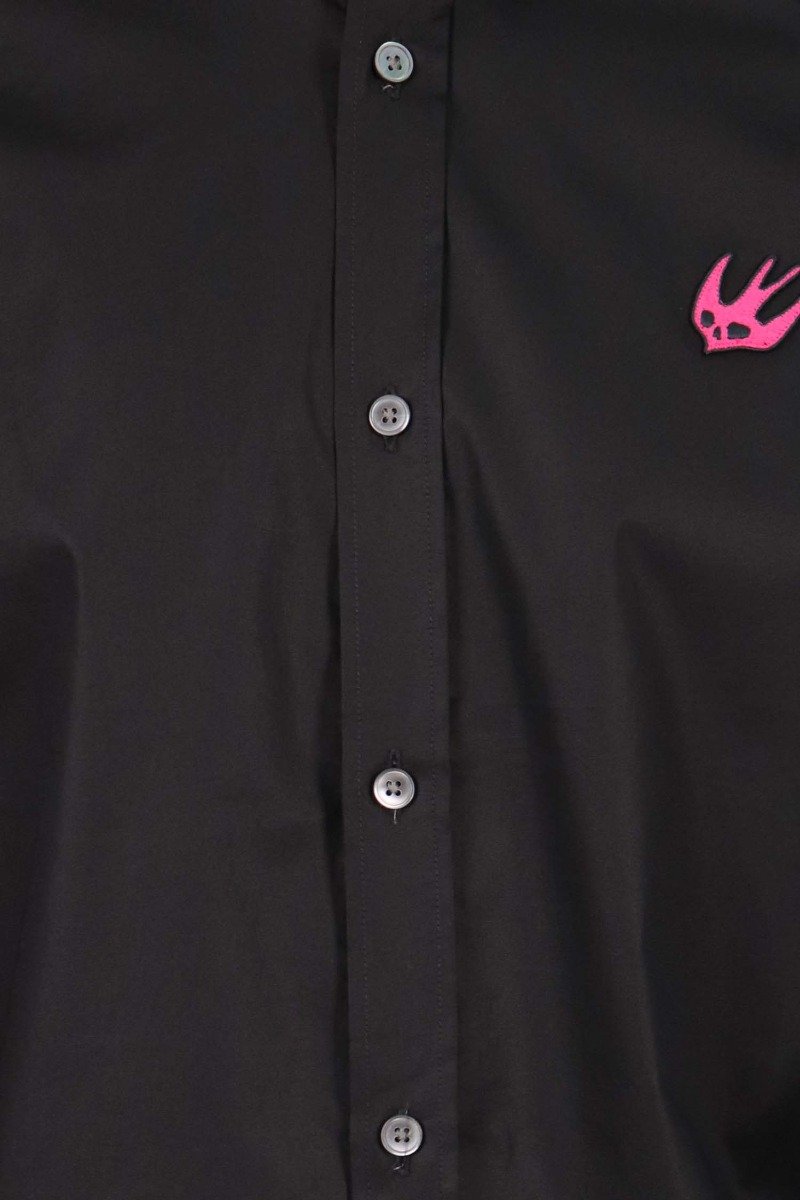 Swallow Shirt Men Fashion MCQ Cotton Long Sleeve Formal Top
