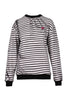 Swallow Sweatshirt Women Fashion MCQ Cotton Long Sleeve Casual Top Stripes