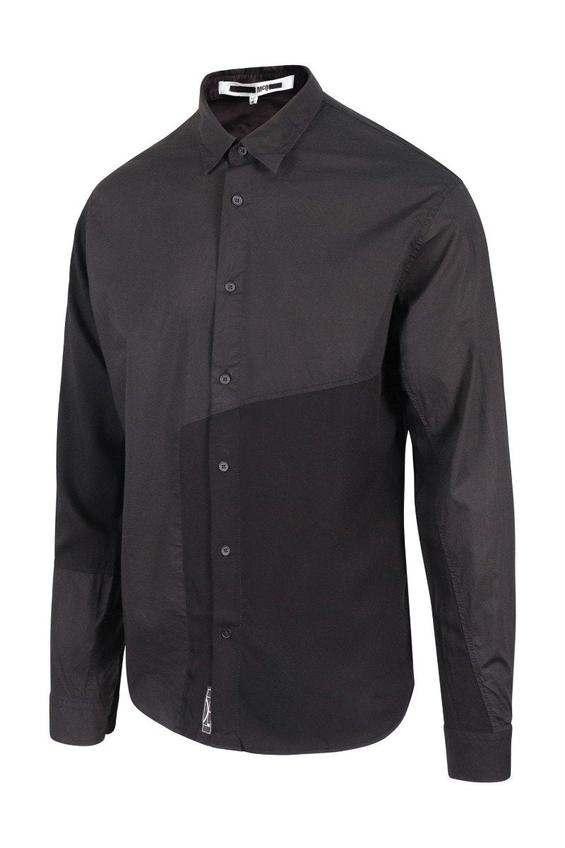Garment Dye Shields Shirt Long Sleeves Menswear Smart Casual 