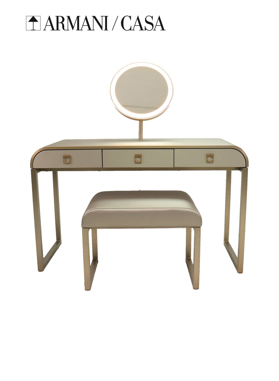 Glam Dressing Table Gold Bedroom Armani Casa Home Living Furniture 