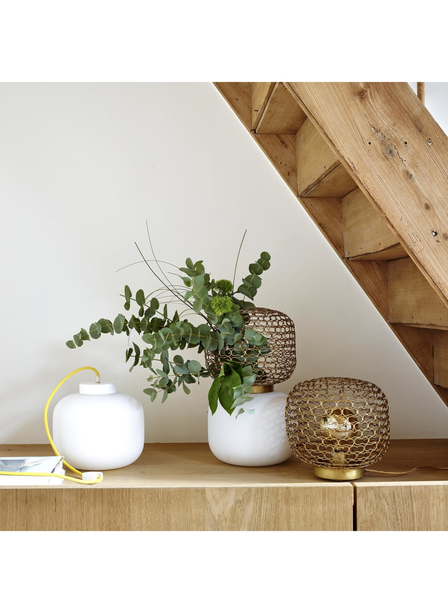 Jali Living Ligne Roset Steel Table Lamp