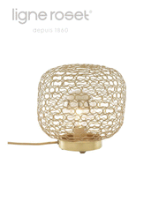 Jali Living Ligne Roset Steel Table Lamp