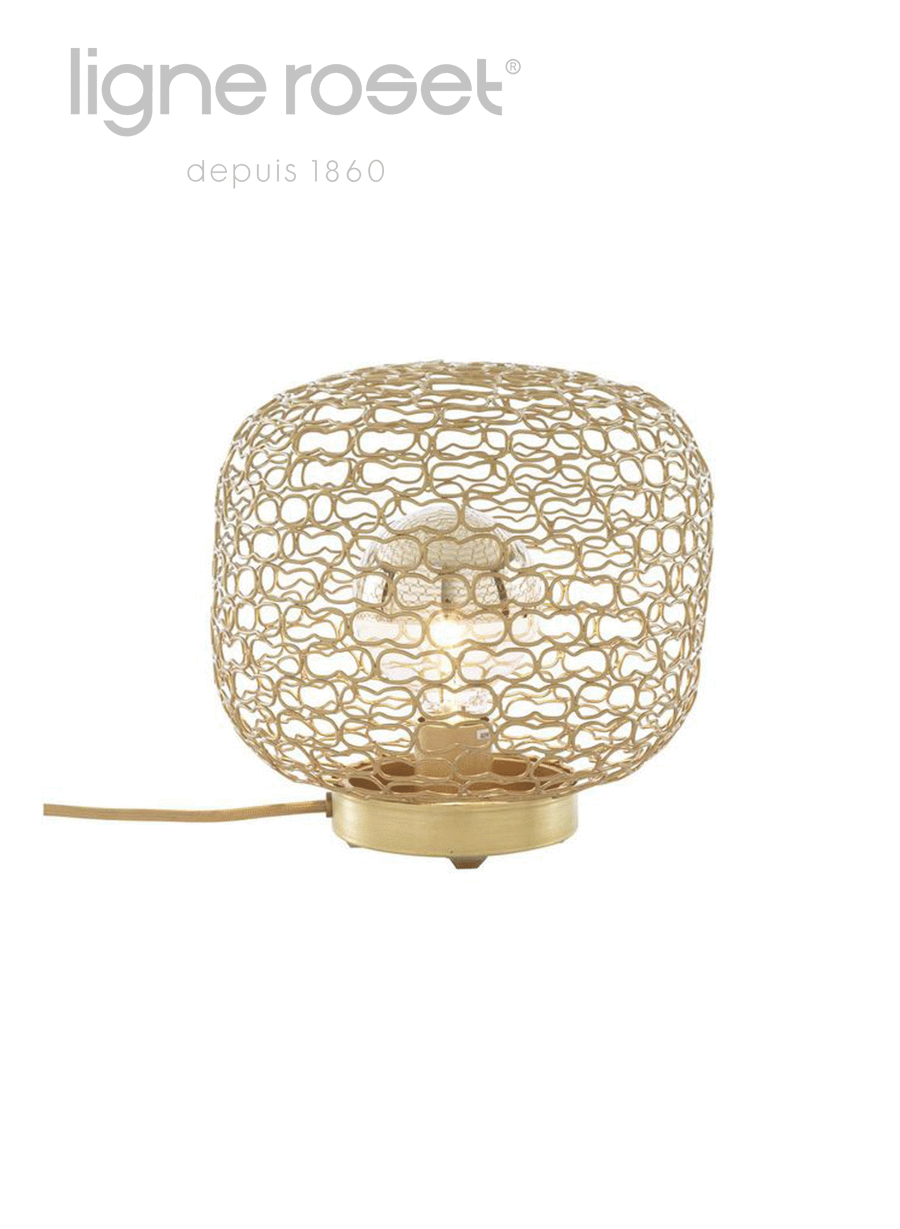 Jali Living Ligne Roset Steel Table Lamp