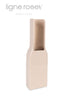 Jo Vase (Long Neck) Beige Living Ligne Roset Gloss 
