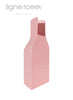 Jo Vase (Short Neck) Pink Rugs & Accessories Ligne Roset Gloss