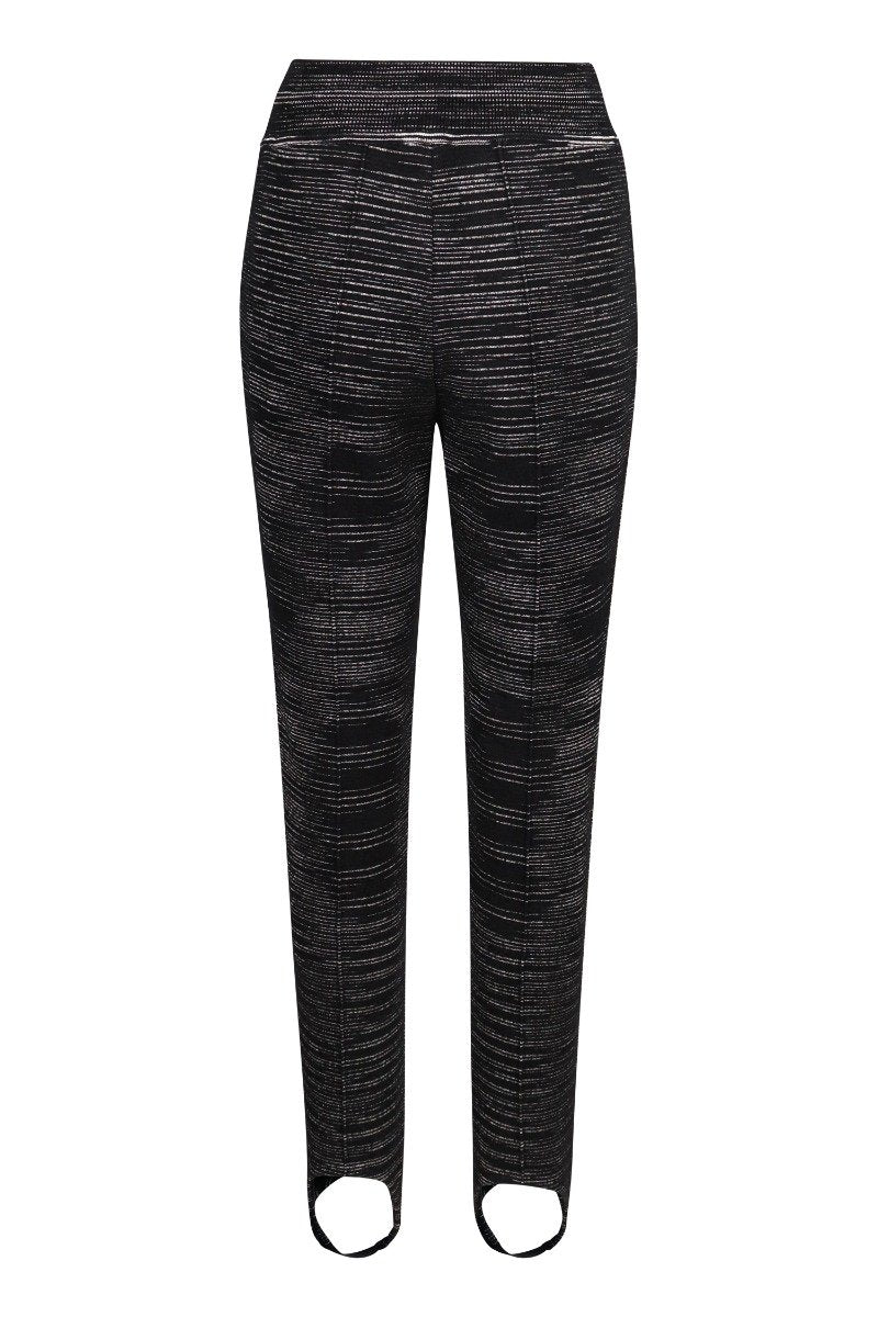 Space-Dyed Long Pant Women Fashion M Missoni High-Waist Elastic Detail Sporty Casual Polyamide Blend