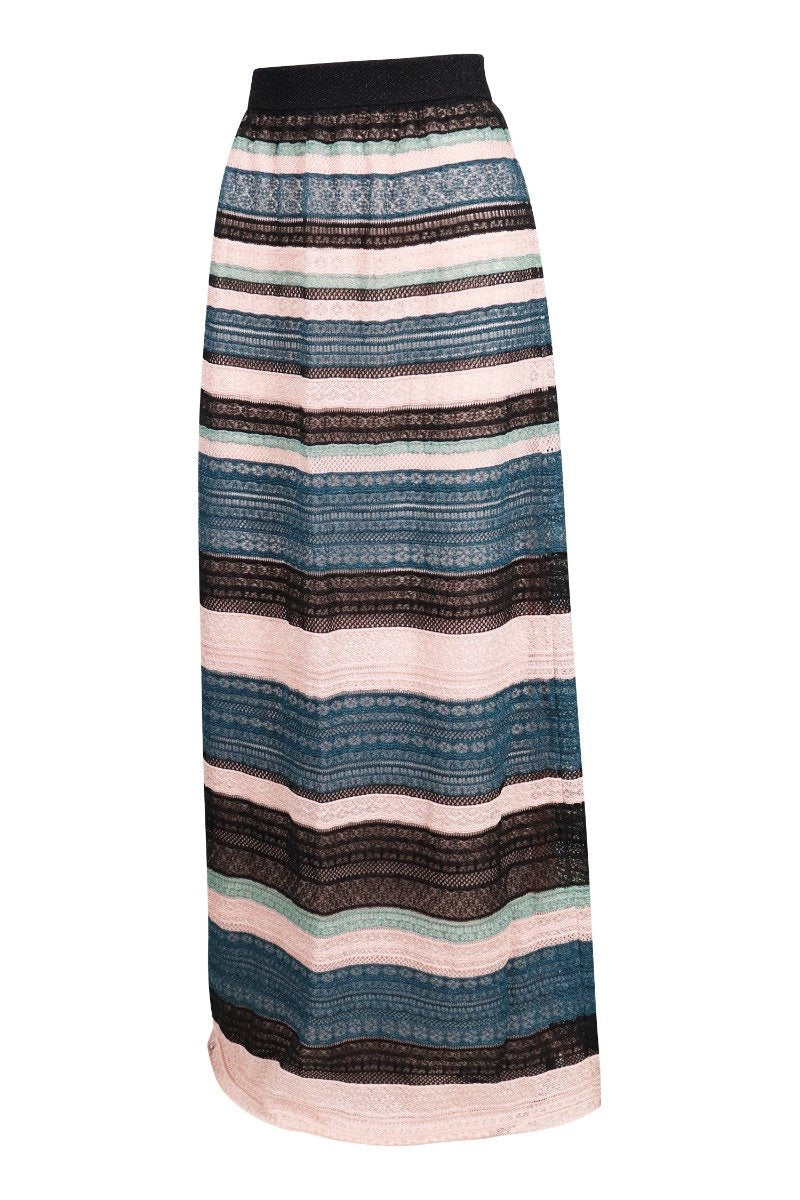 Colourful Lurex Skirt Fashion Women Bottoms Basic