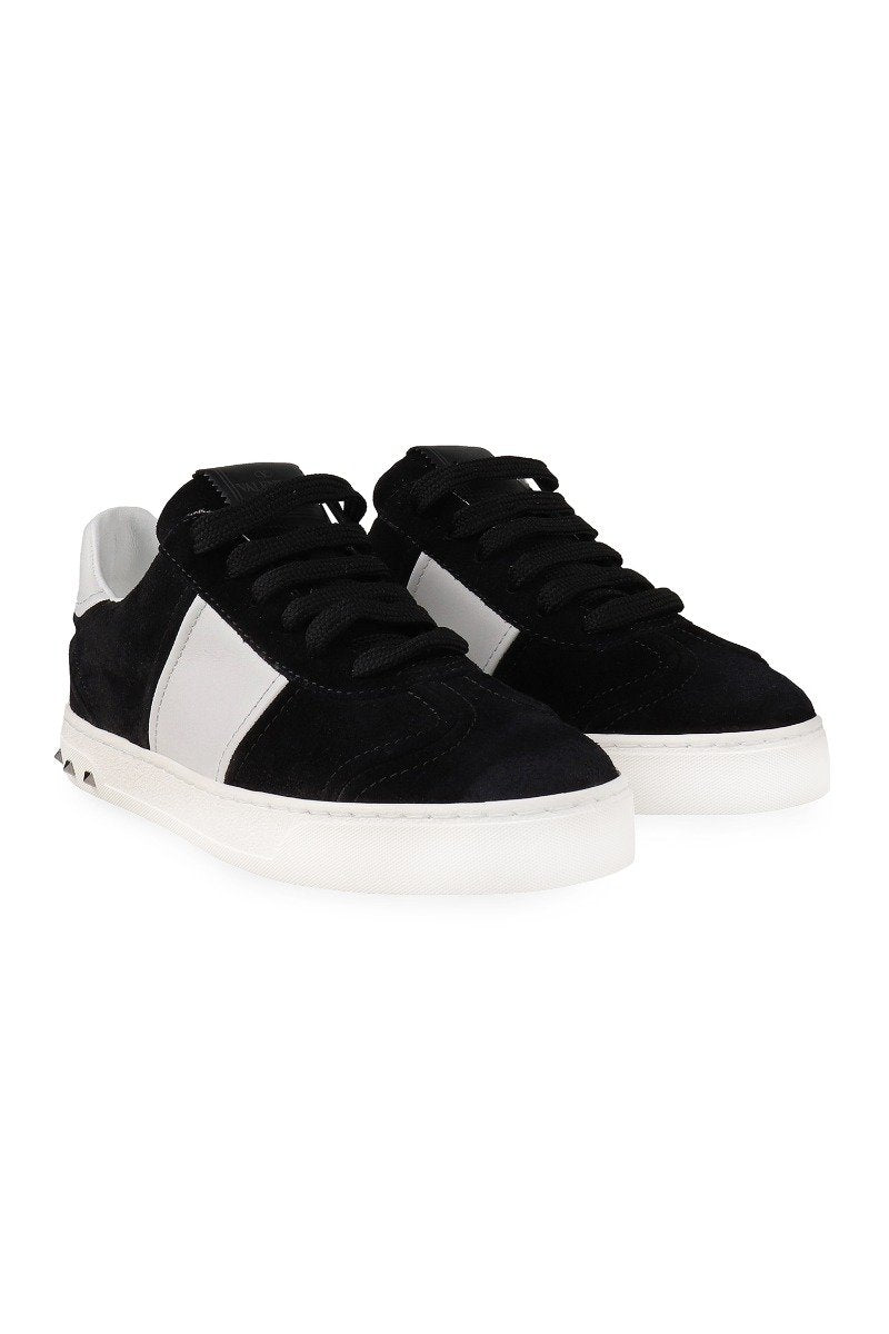 Rockstud Flycrew Sneaker Women Fashion Valentino Leather Footwear Shoe Casual