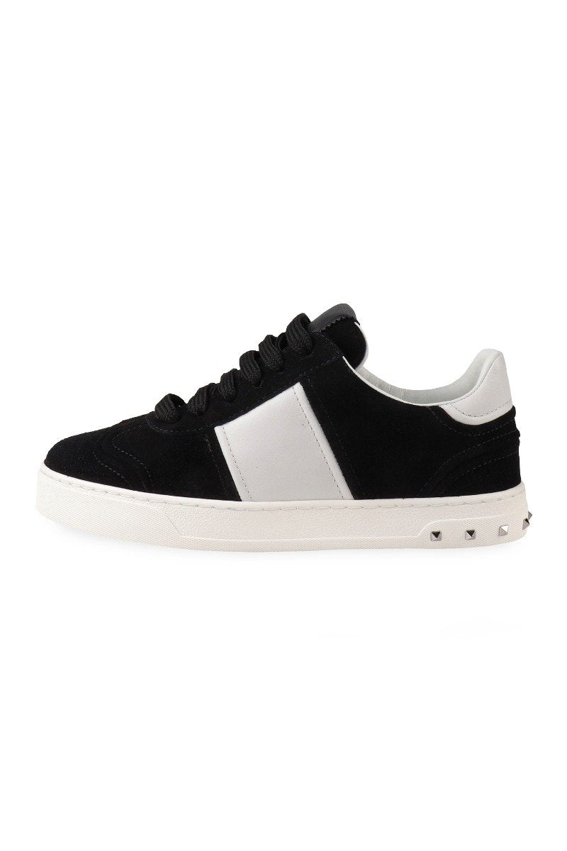Rockstud Flycrew Sneaker Women Fashion Valentino Leather Footwear Shoe Casual