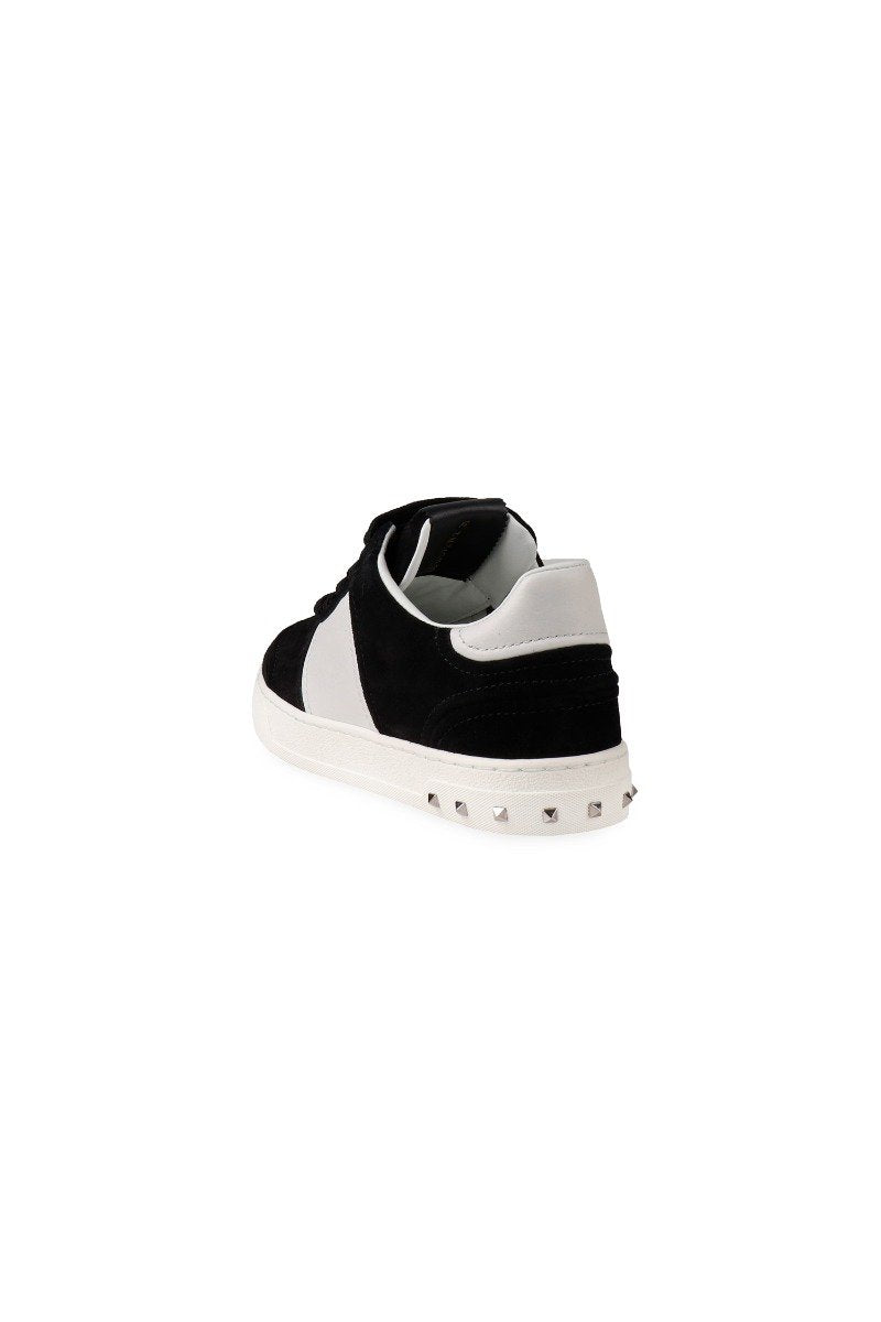 Rockstud Flycrew Sneaker Women Fashion Valentino Leather Footwear Shoe Casual