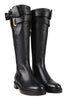 Over The Knee Boot Women Fashion Valentino Leather High Boots Classic Stylish Designer Street Chic