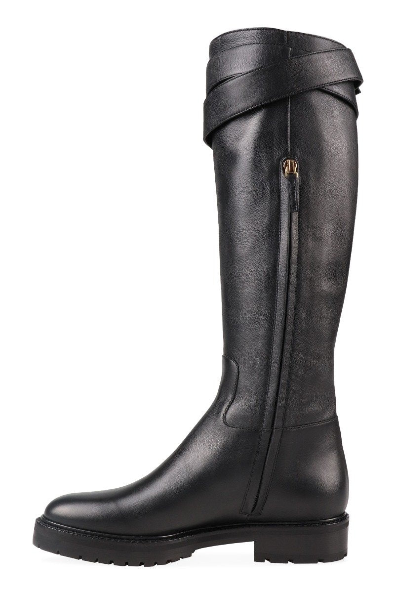 Over The Knee Boot Women Fashion Valentino Leather High Boots Classic Stylish Designer Street Chic
