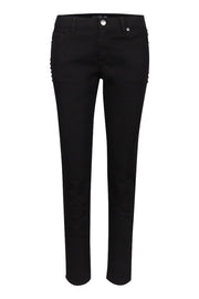 Studded Jeans Women Fashion Valentino Denim Long Casual Fit