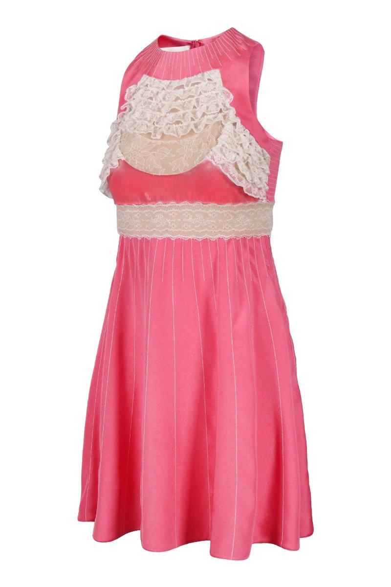 Crepe Envers Dress Women Fashion Dinner Midi Dress