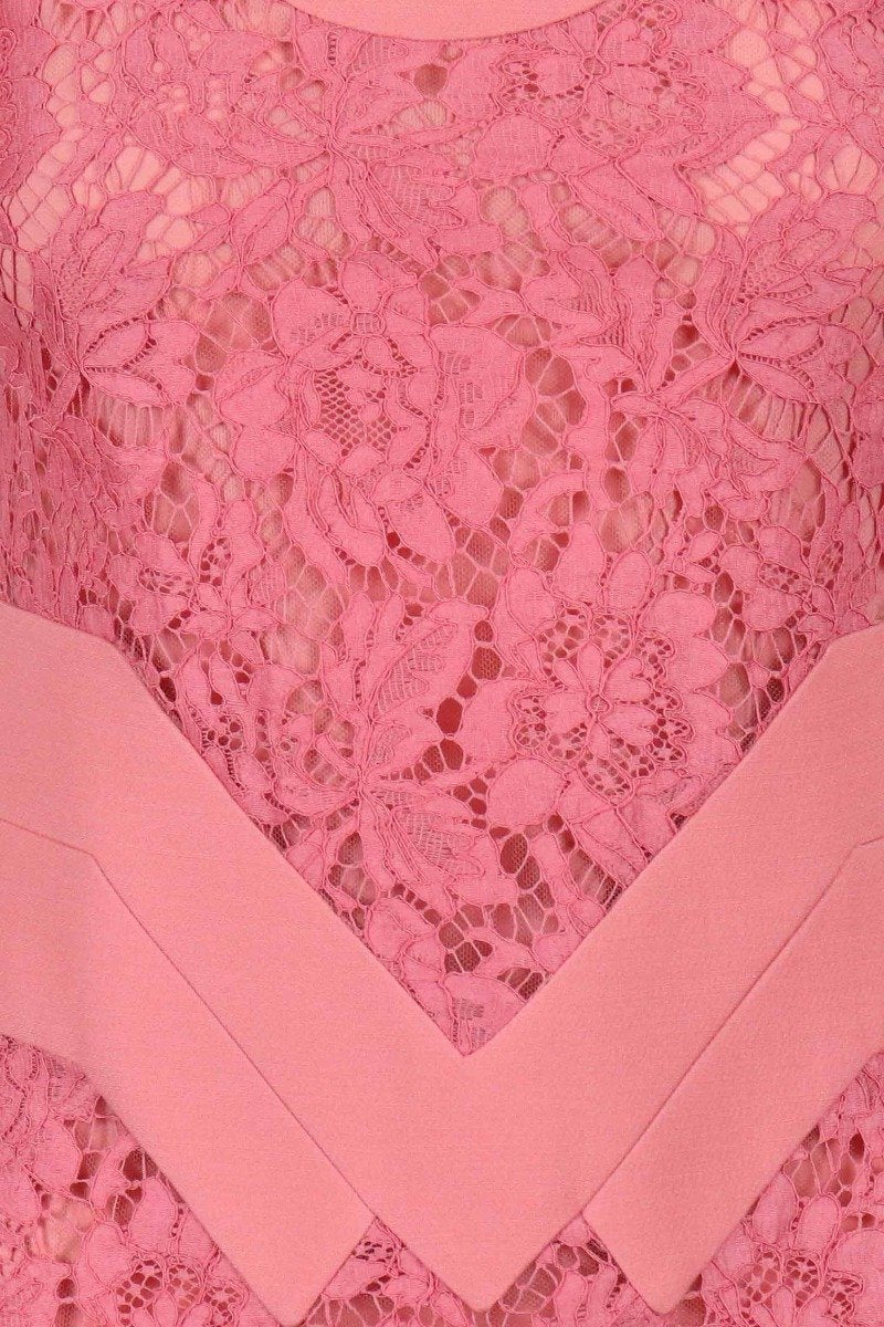 Lace Dress Women Fashion Valentino Silk Cotton Short-Sleeve Young Bright Onepiece