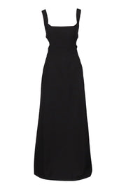 Cut-Out Gown Elegant Women Dinner Dress Maxi Dress Evening Party Black Classic