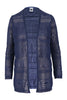 Patterned Long Cardigan Women Fashion M Missoni Cotton Blend Long Sleeve Outwear Coat Designer