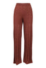Triangles Flared Pant M MISSONI Virgin Wool Elastic Long Fashion Design 