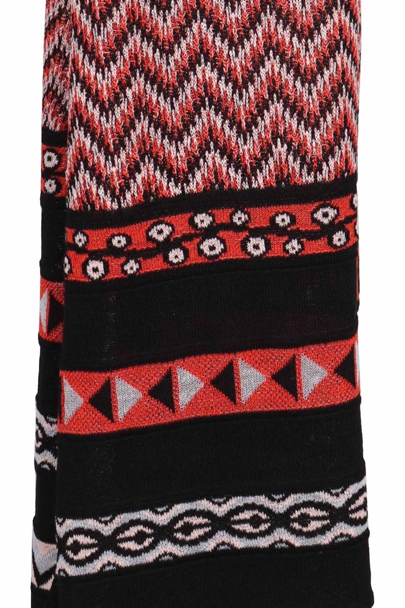 Zigzag Scarf wool blend design neck fashion m missoni