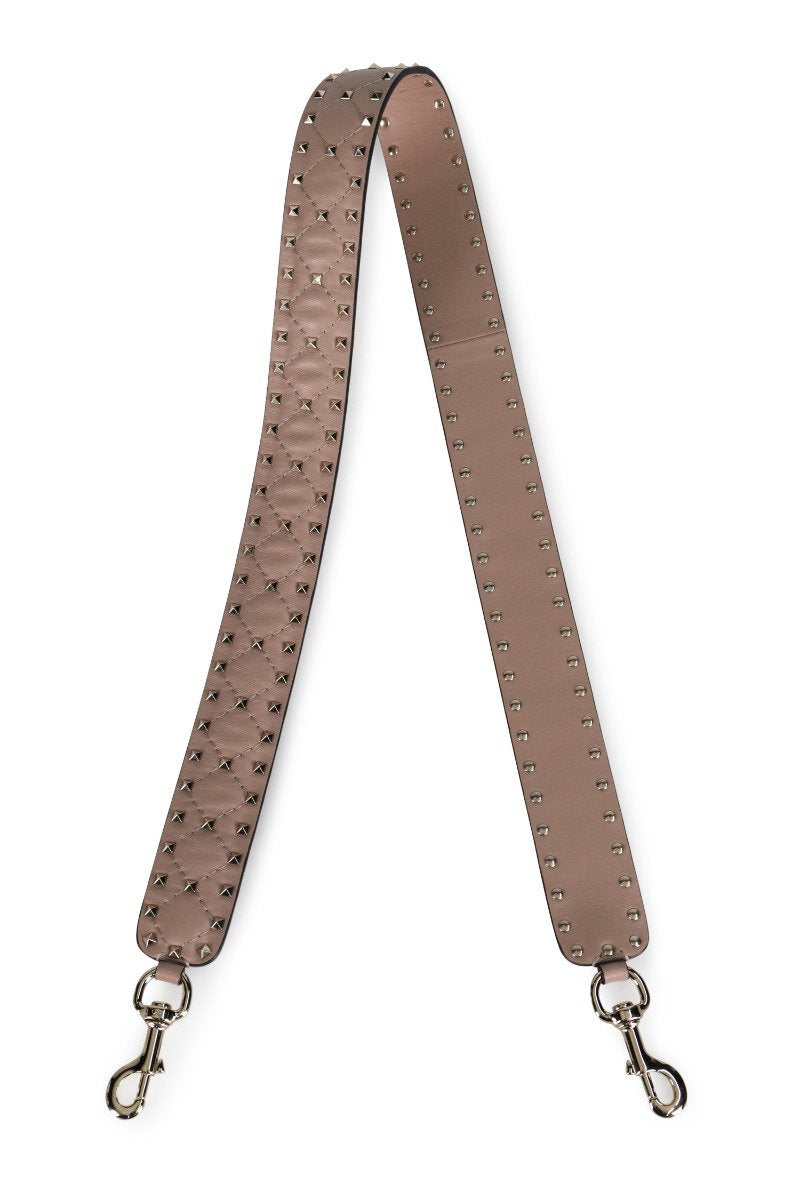 Rockstud Strap Women Fashion Valentino Calfskin Leather Accessories Shoulder