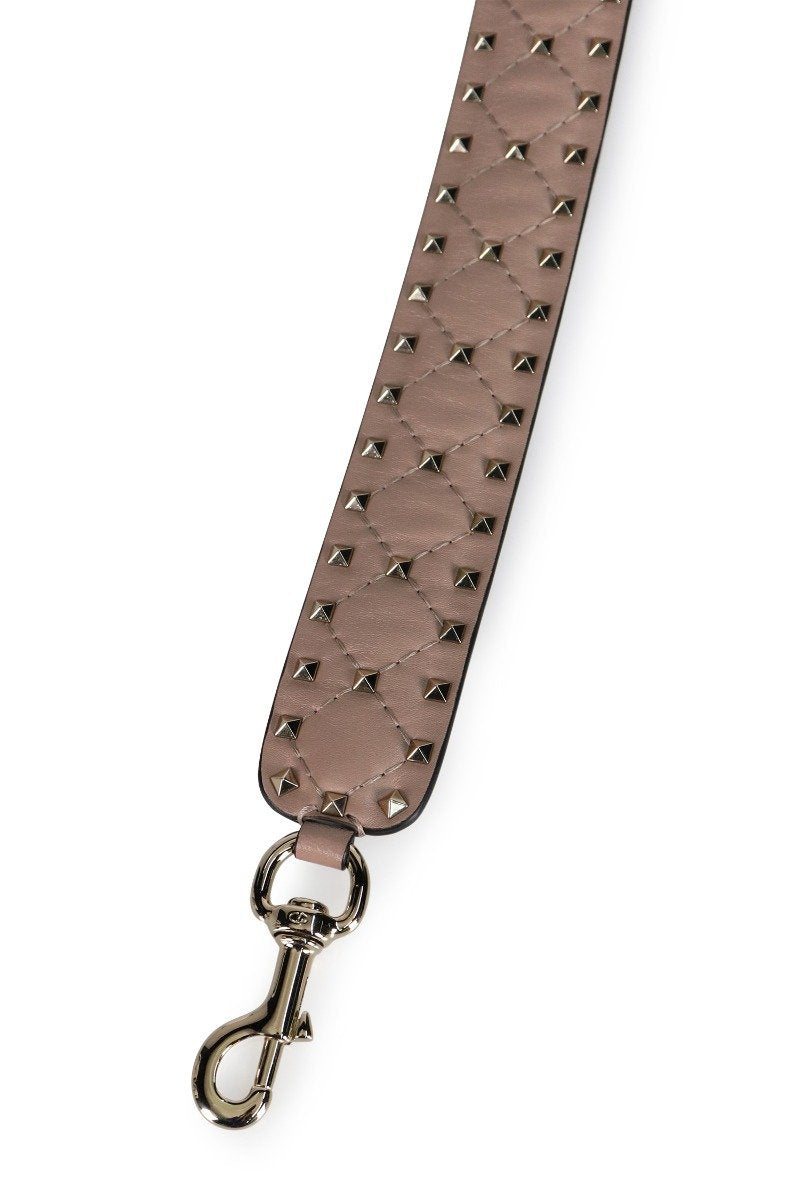 Rockstud Strap Women Fashion Valentino Calfskin Leather Accessories Shoulder