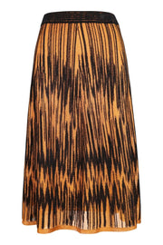 Patterned Knit Skirt Women Fashion M Missoni Viscose-blend Pattern Elastic Stylish Designer