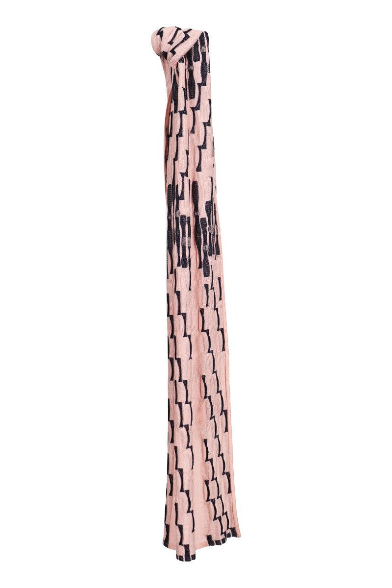 Wool Blend Scarfs Geometrical Patterned Stylish M Missoni Fashion Neckwear