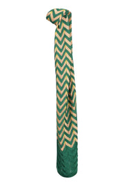 Zigzag Scarf wool blend design neck m missoni