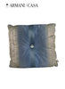 Sabir Blue/gold Living Armani Casa Cushion Pillow Home Lifestyle