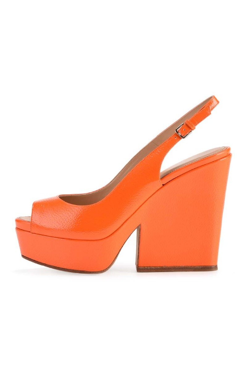 Edwige Sandal Leather High Heels Women Dinner Party Evening 