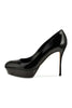 Alton Pump Leather Black Classic Chic Formal Elegant Women Heels