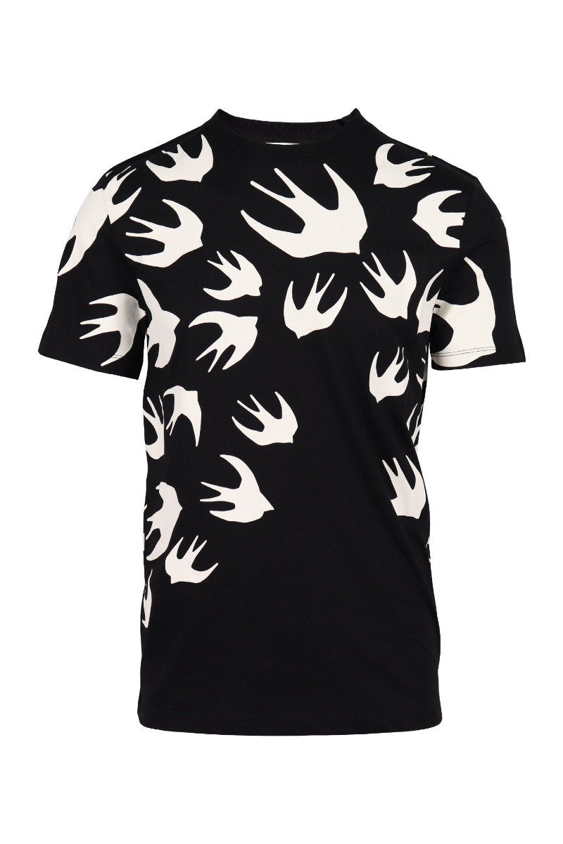Swallow T-Shirt Men Fashion MCQ Cotton Short Sleeve Casual