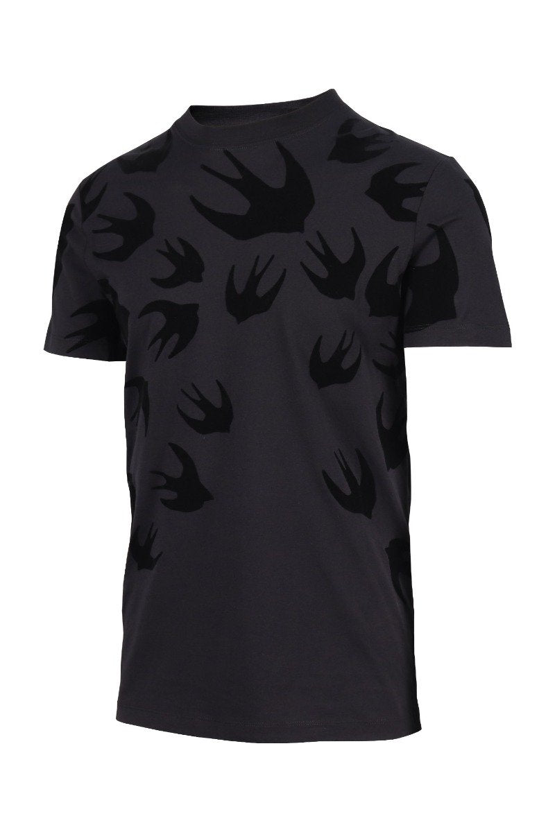 Swallow T-Shirt Men Fashion MCQ Cotton Short Sleeve Casual