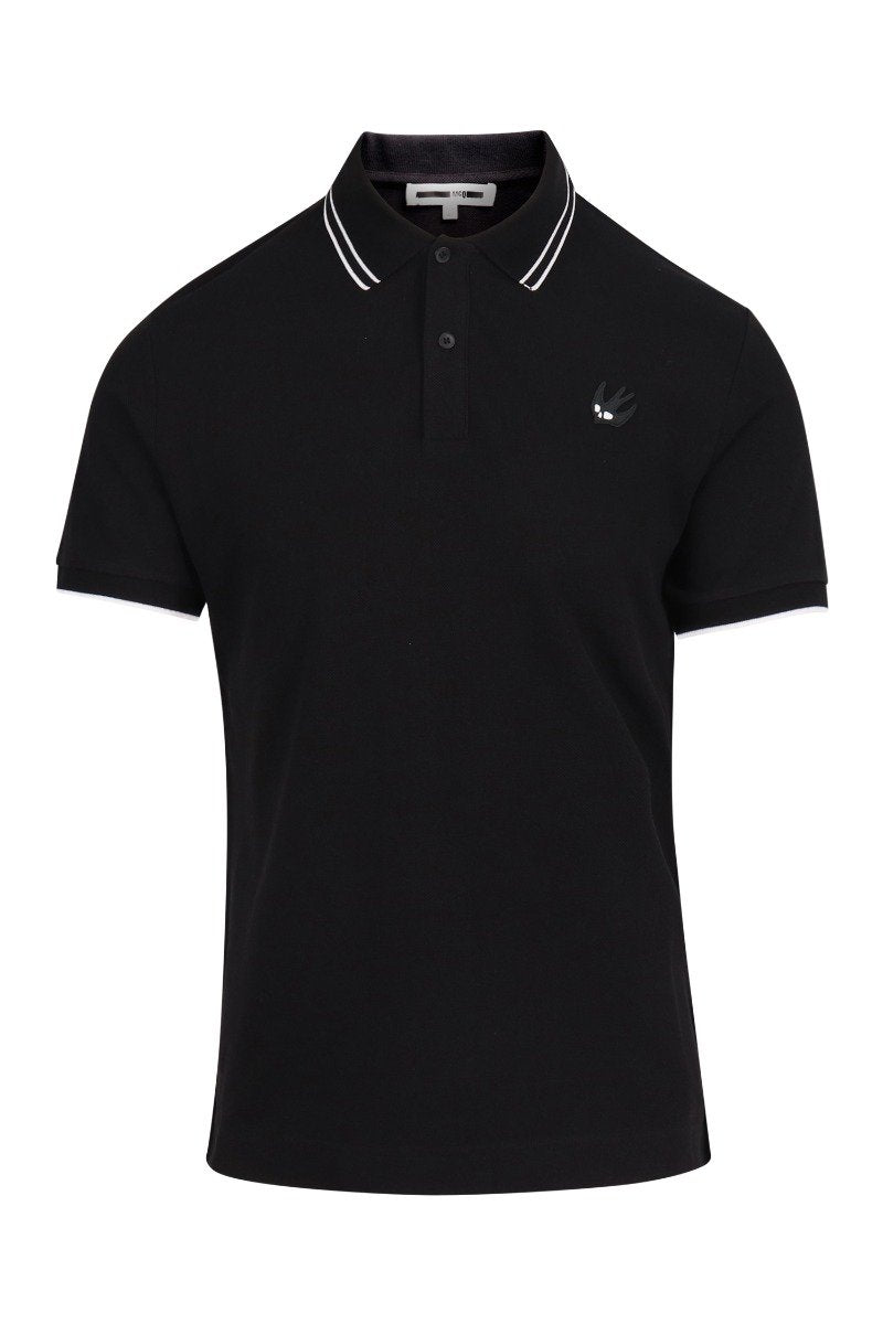 Classic Swallow Polo Collar Menswear Basic Casual Fashion