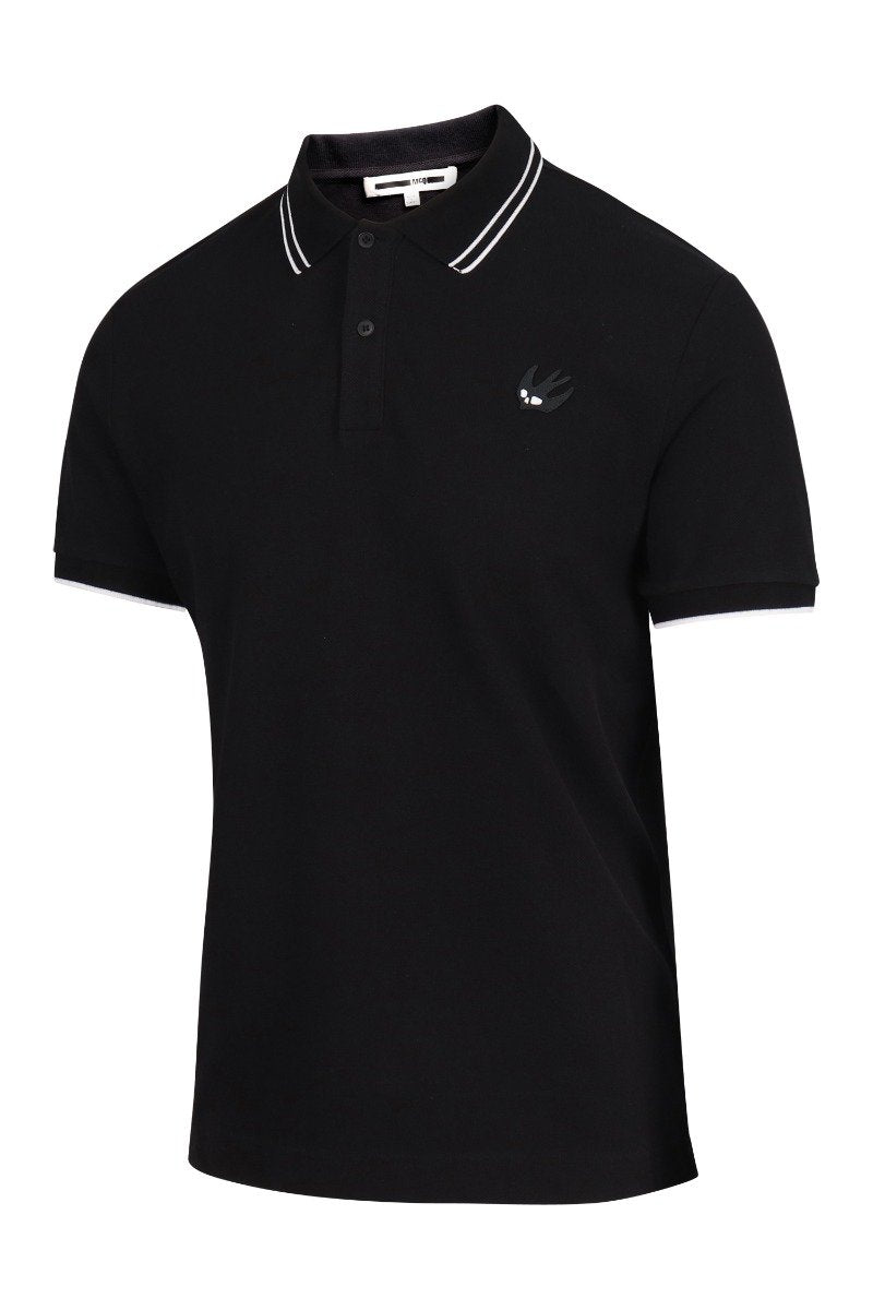 Classic Swallow Polo Collar Menswear Basic Casual Fashion