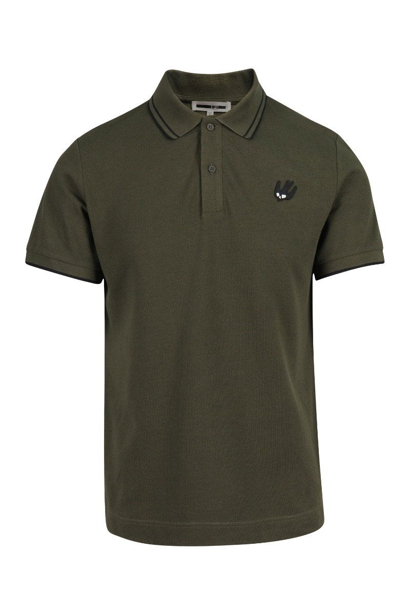 Classic Swallow Polo Collar Menswear Basic Casual Fashion