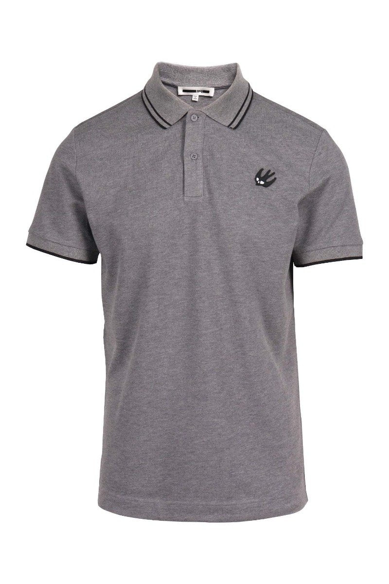 Swallow Polo Shirt Men Fashion MCQ Cotton Short Sleeve Top