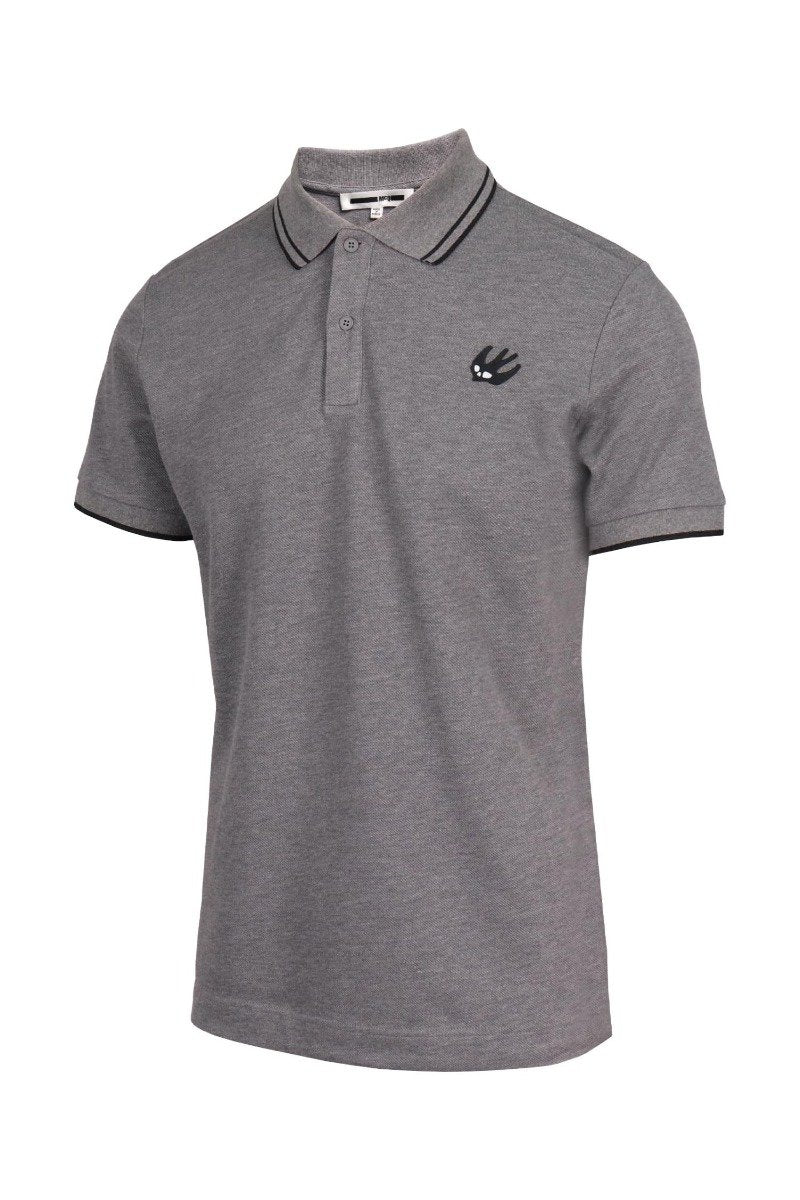 Swallow Polo Shirt Men Fashion MCQ Cotton Short Sleeve Top