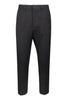Peg Leg Pant Men Fashion MCQ Polyester Blend Long Formal Classic