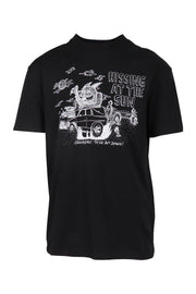 Hissing At The Sun T-Shirt MCQ Casual Black Tee