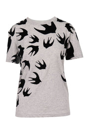 Swallow T-Shirt Women Fashion MCQ Cotton Short Sleeve Casual