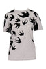 Swallow T-Shirt Women Fashion MCQ Cotton Short Sleeve Casual
