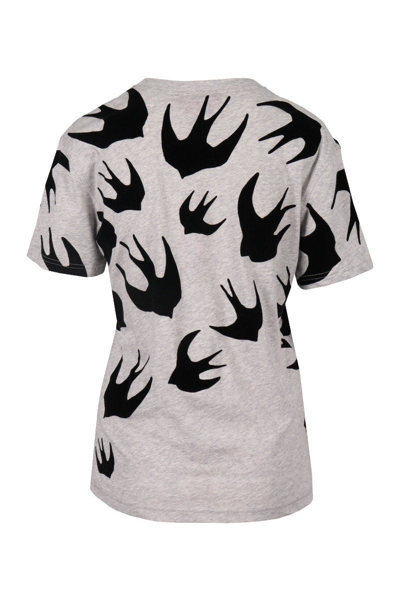 Swallow T-Shirt Women Fashion MCQ Cotton Short Sleeve Casual