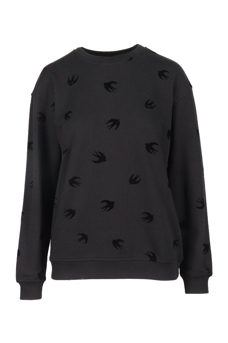 Swallow Sweatshirt Women Fashion MCQ Cotton Long Sleeve Casual Top
