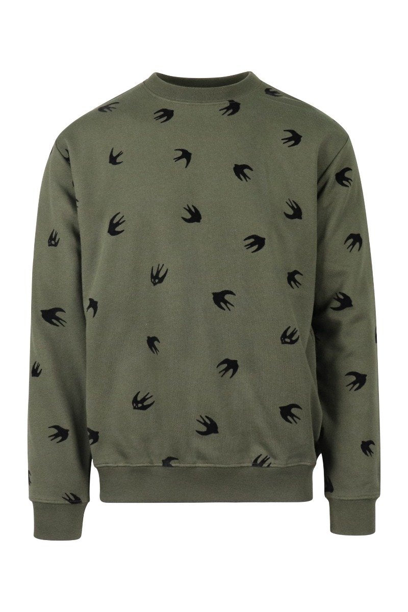 Swallow Sweatshirt Women Fashion MCQ Cotton Long Sleeve Casual Top