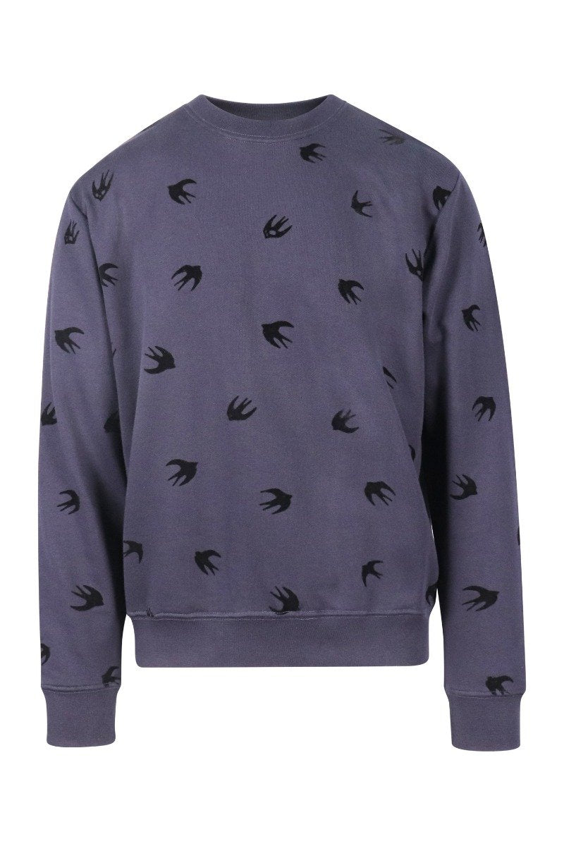 Swallow Sweatshirt Women Fashion MCQ Cotton Long Sleeve Casual Top